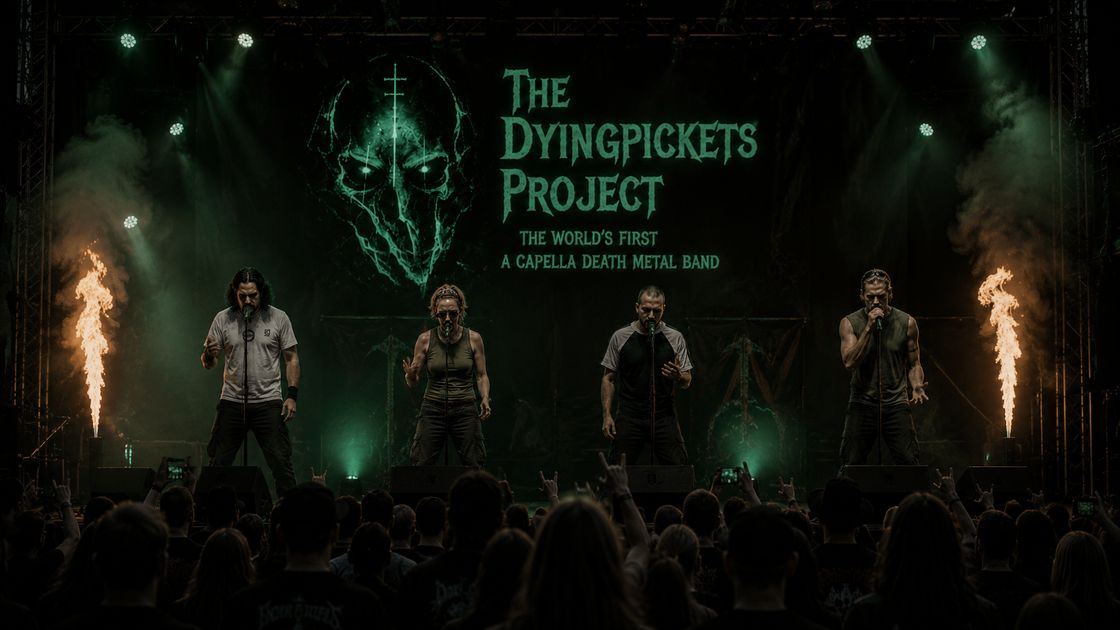 The Dyingpickets Project performing live